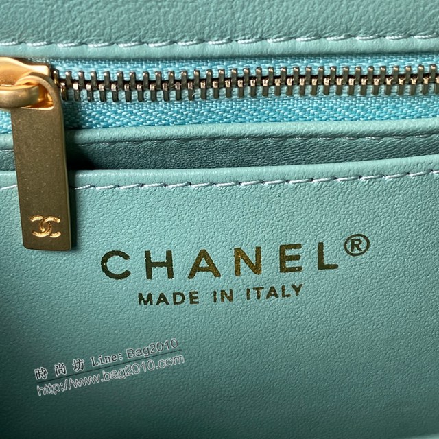 Chanel專櫃新款23s山茶花調節扣系列手袋 小號AS4040 香奈兒經典菱格羊皮鏈條肩背女包 djc5217